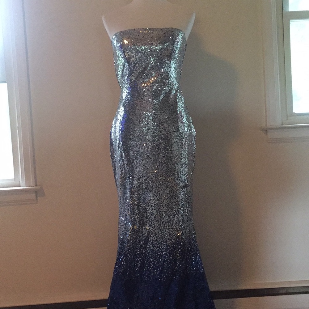 ✨NWT✨Special Occasion Sequin Ombré Gown